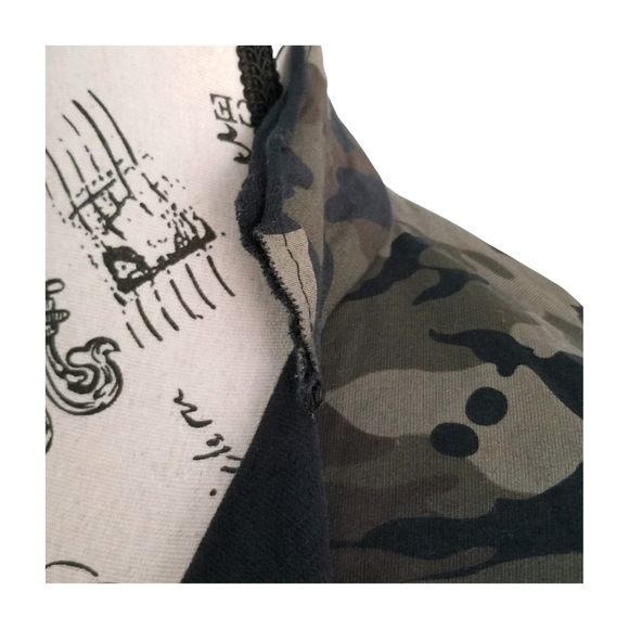 Skandale Camouflage Drape Cardigan – Made in Italy - Picture 2 of 5